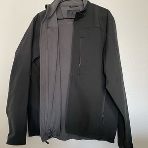 Men’s Tahari Winter Softshell Jacket, Black, Size Large